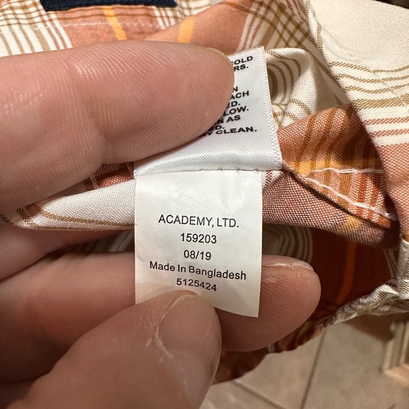 Magellan outdoors classic for moisture wicking plaid shirt w/ novelty snaps 3XL - Picture 11 of 15